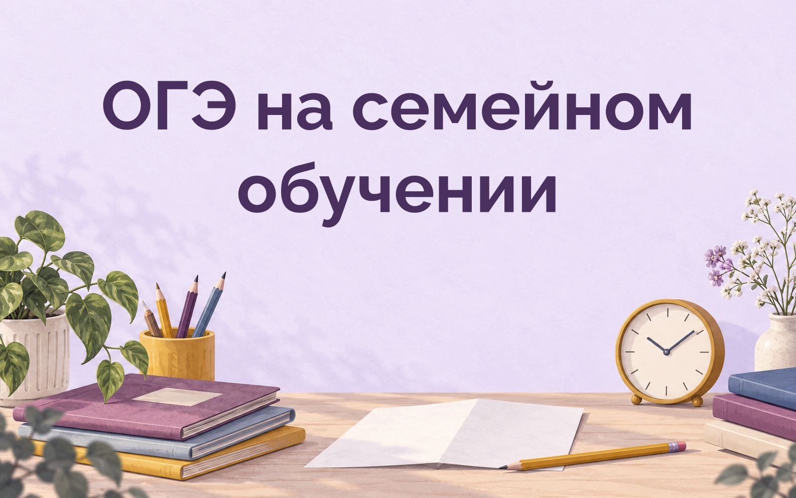 ОГЭ на семейном обучении