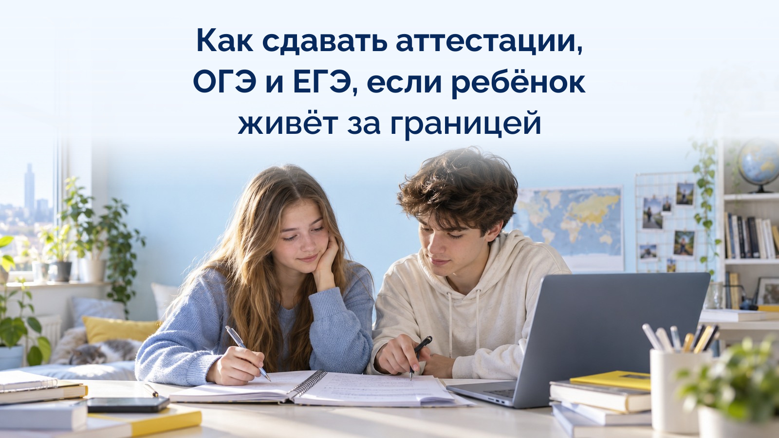 Как сдавать аттестации, ОГЭ и ЕГЭ, если ребёнок живёт за границей