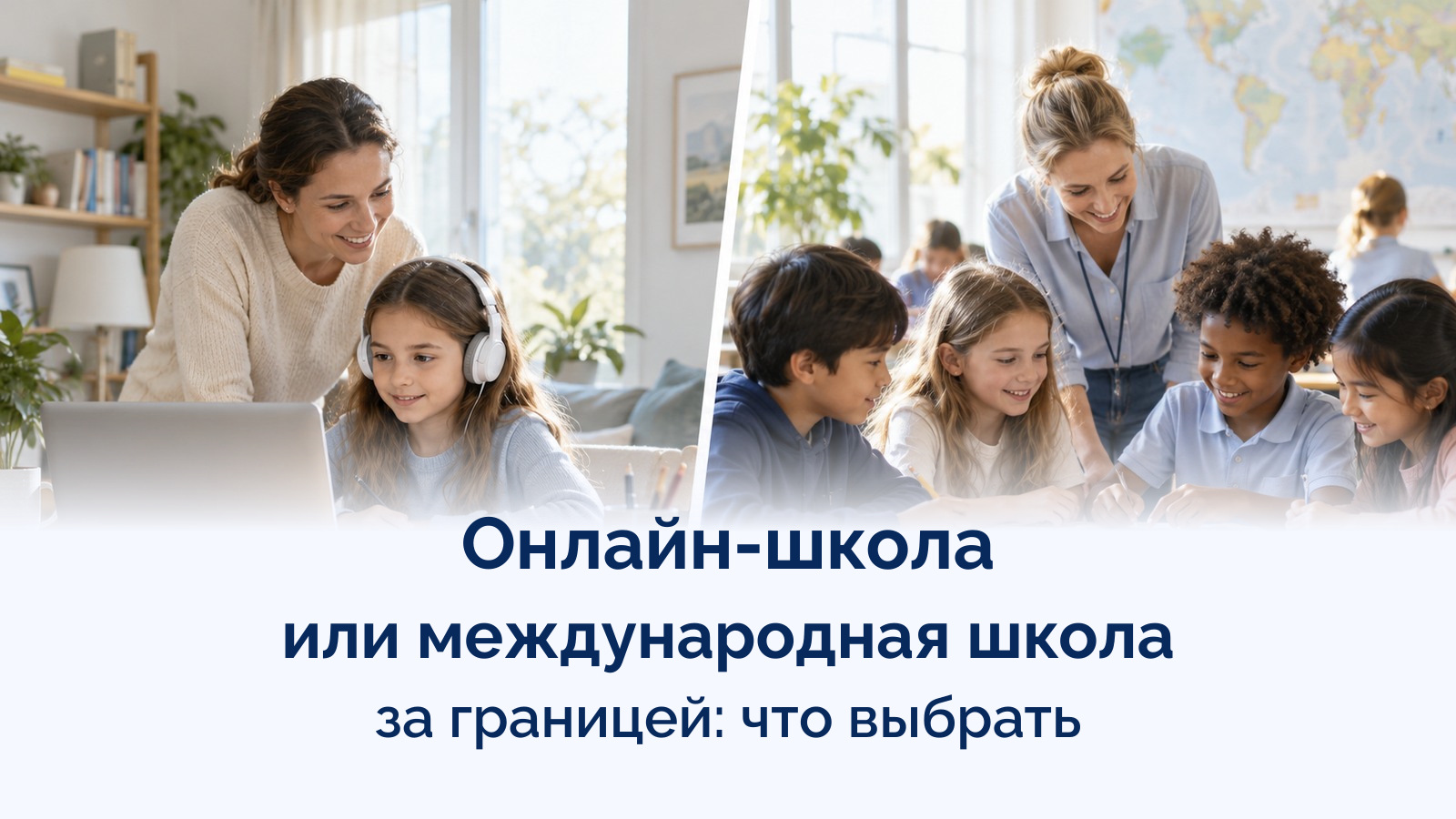 Онлайн-школа или международная школа за границей: что выбрать